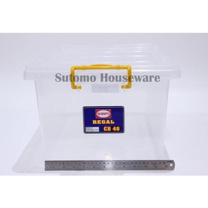 

Terlaris Kontainer Container Box Storage Box Shinpo Sip139 Cb46 Regal (Gojek)