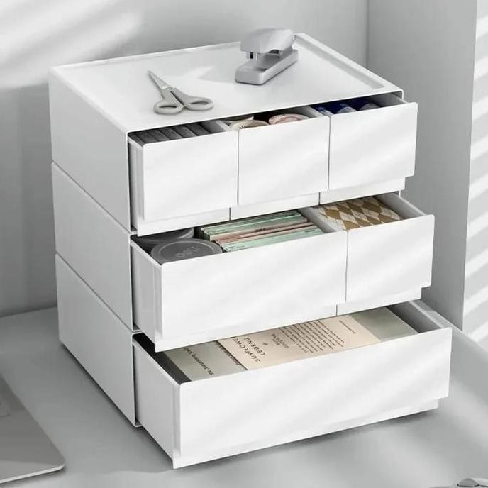 

Terlaris Stackable Drawer Storage Box / Laci Susun Serbaguna