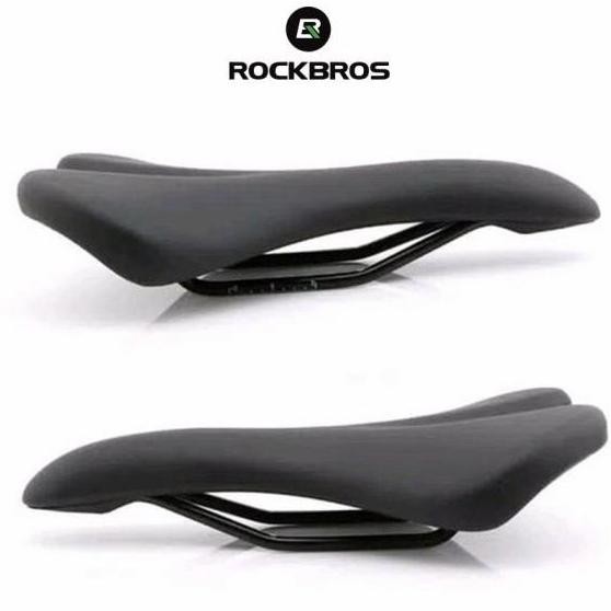 TERMURAH - SADEL SEPEDA ROCKBROS 1020C MTB ROADBIKE LIPAT SELI HITAM COKLAT