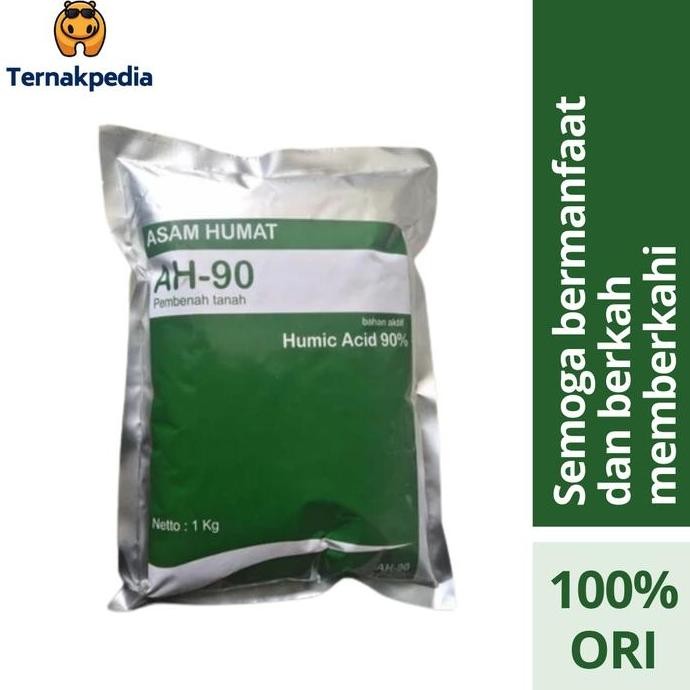 fresh AH 90 1 kg - Asam Humate 90% - Asam Humate Original 90% - Asam Humate Untuk Pembenah Tanah mur