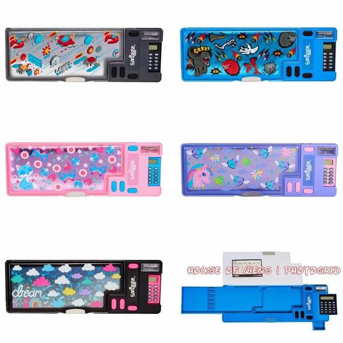 

TERBARU - SMIGGLE PEPPY LITE POP OUT PENCIL CASE ORIGINAL - TEMPAT PENSIL