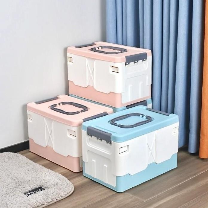 

Terlaris Storage Box Kotak Penyimpanan Lipat Serbaguna Folding Container Wl-110