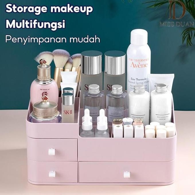 

Terlaris Kotak Multifungsional Kotak Kosmetik Organizer Storage Box Multifungsi Penyimpanan