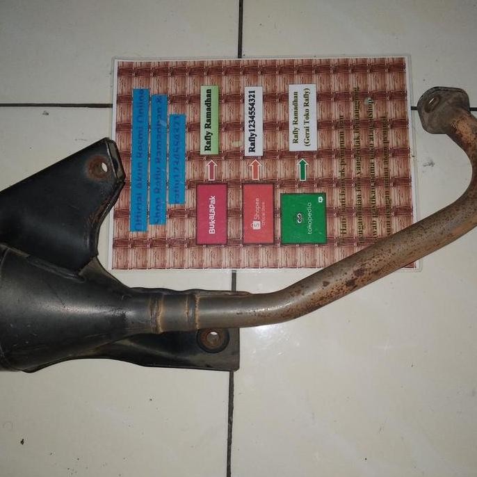 knalpot standar yamaha mio gt mio j Fino fi 115 soul gt 115 ori 54p