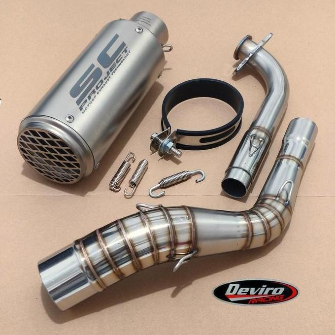 Knalpot SC-Project CR-T SE Full System Nmax Aerox 155