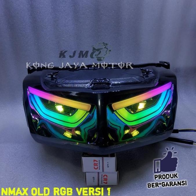 Lampu Belakang Nmax Old /Stoplamp Nmax Old RGB VERSI 1 CR7 CKS JPA