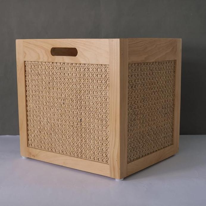 

Terlaris Box Rotan / Storage Kayu / Nova Storage M Uwitan