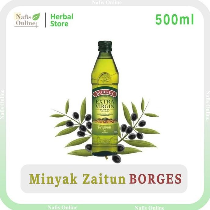 

TERBARU - Minyak Zaitun BORGES 500 ML Asli | Extra Virgin Olive Oil