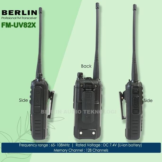 Sale Ht Berlin Fm-Uv82X Dualband Promo Ht Berlin