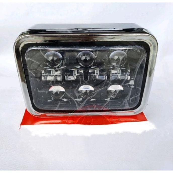 lampu depan daymaker kotak 10 led set batok gl gl 100 Honda win RX