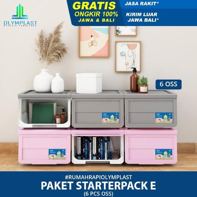 

Terlaris Olymplast Paket Storage E - Tempat / Kotak Penyimpanan
