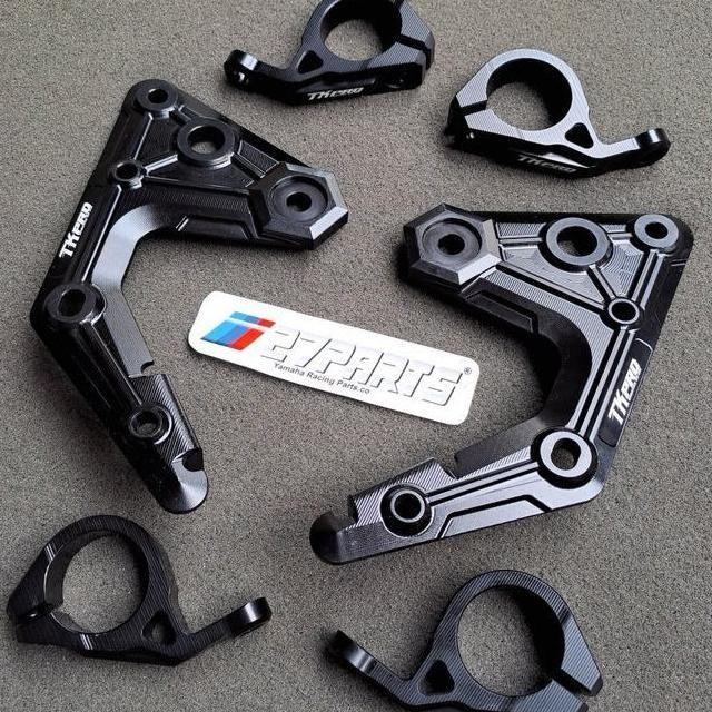 KUPINGAN LAMPU SET CINCIN RX KING BY TK PRO CNC HITAM