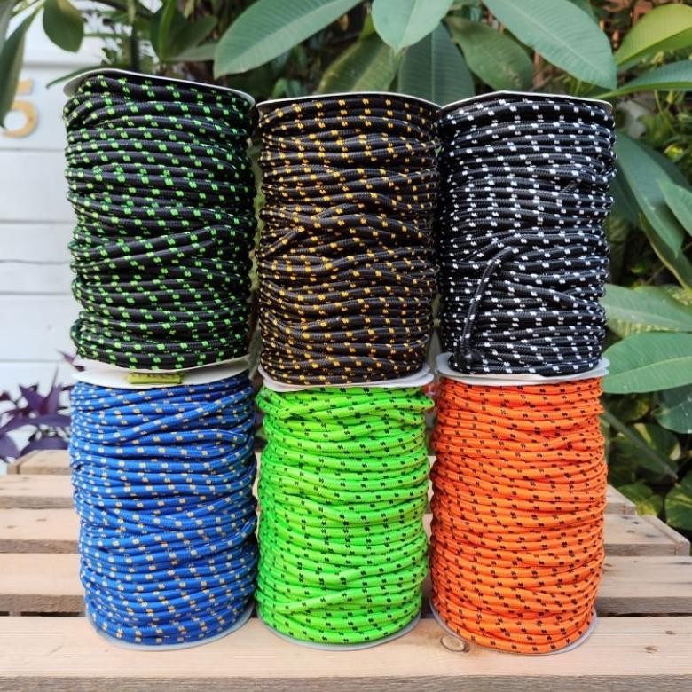 Tali Prusik 6 MM Panjang 1 Roll 50 Meter AST nUg