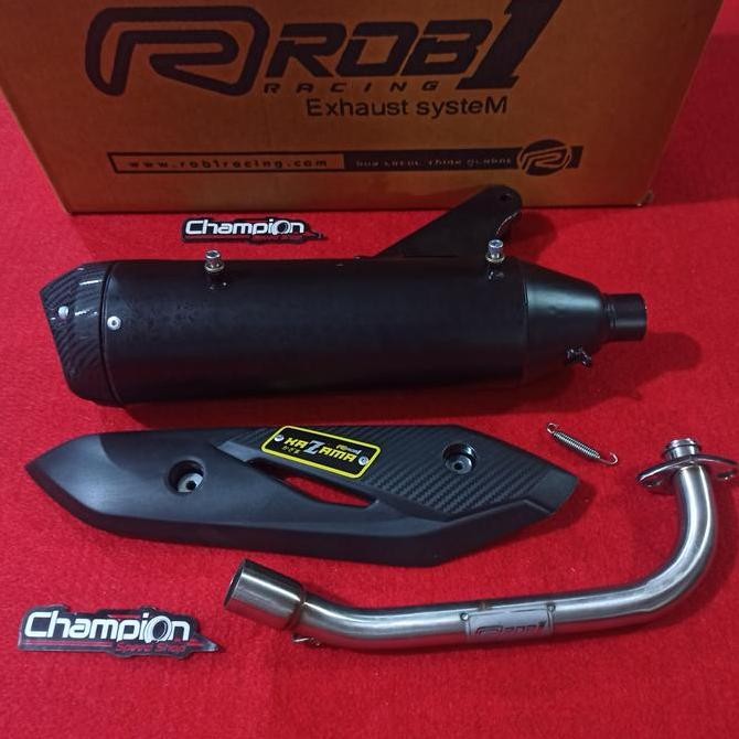 Knalpot Standar Racing ROB1 Kazama Mio M3 Mio Z Gear 125 Xeon GT 125