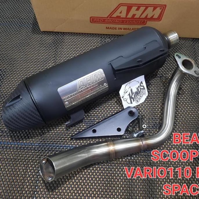 knalpot AHM beat scoopy vario fi 110 sapcy AHM MALAYSIA knalpot racing