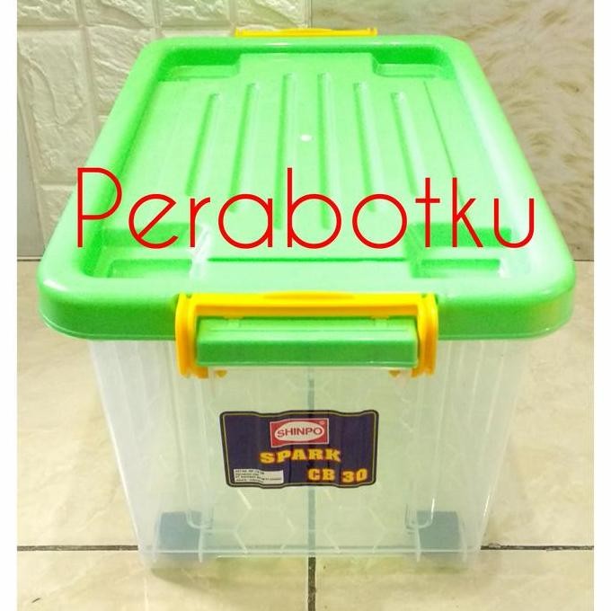 

Terlaris Spark Container Box + Roda Shinpo Cb 30 Sip-110 / Kotak Serbaguna
