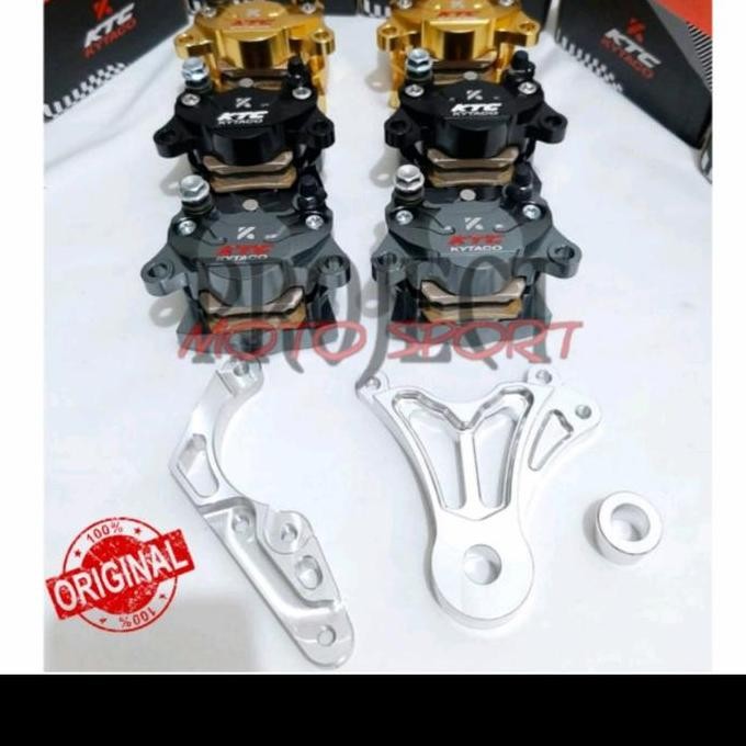 Paketan Kaliper rem Depan Belakang KTC KYTACO Kawasaki Ninja 150 R RR