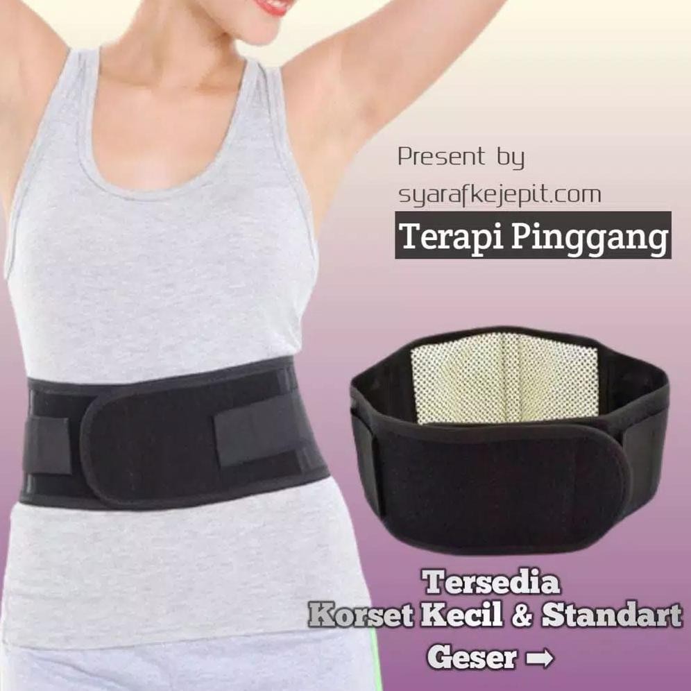 Exclusive Korset Pinggang / Korset Lumbal / Korset Hnp Terapi Sakit Pinggang Syaraf Kejepit Diskon