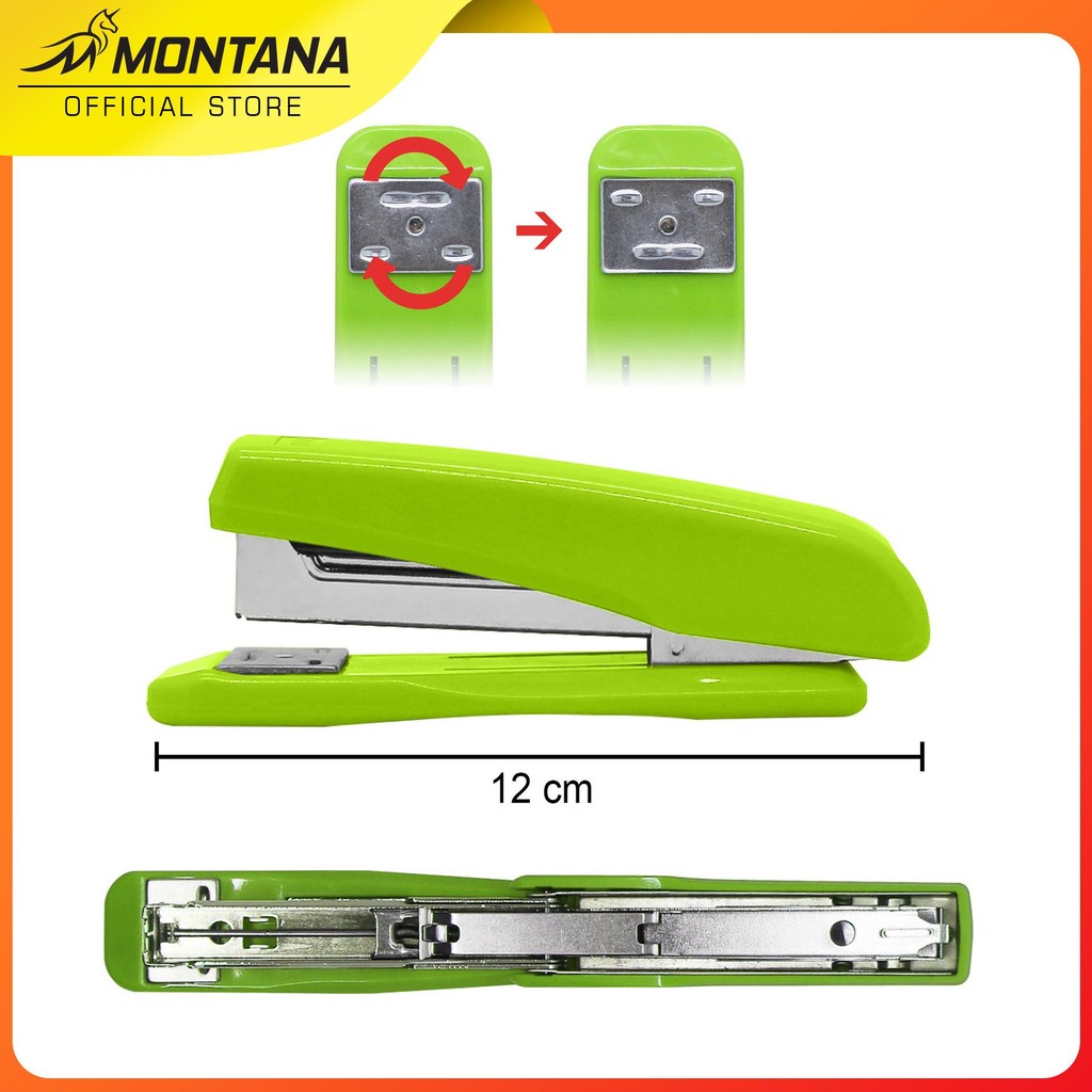 

MONTANA STAPLER JEPRETAN STAPLES 12 CM COLORFUL JEGREKAN HEKTER HD-50D