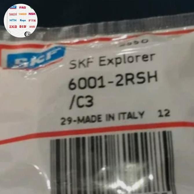 BEARING 6001 2RSH/C3 SKF ORIGINAL