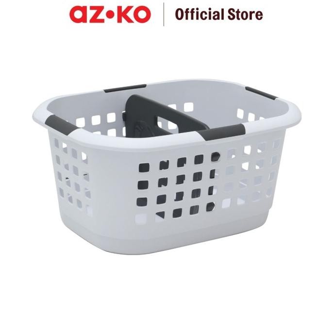 

Terlaris Azko Ezy Storage 71 Ltr Keranjang Laundry Dengan Sekat - Putih