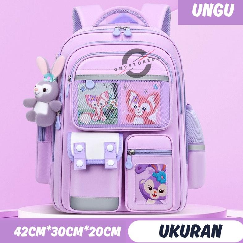 Tas Sekolah Tas Ransel Anak Perempuan Sd Smp Sma Anti Air Original