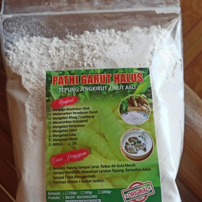 

(Expert) tepung pati garut 1 kg /pati kerut/ arrowroot / pati irut 1kg