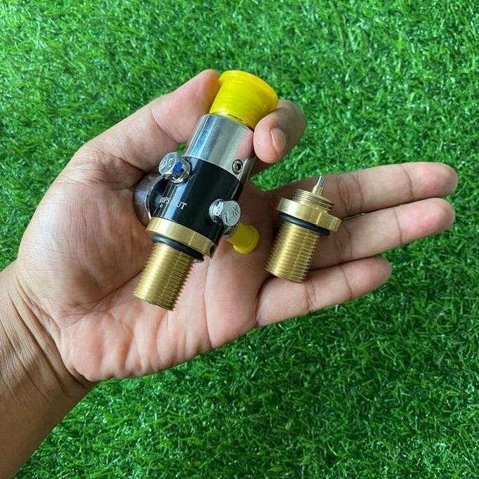 Regulator Knockdown Plus Cadangan Knockdown Drat M18 Kepala Stainlis Knockdown Kuningan Terlaris