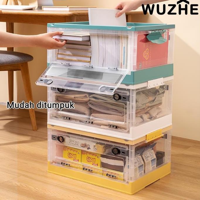 

Terlaris Box Kotak Penyimpanan Serbaguna Storage Box Dapat Dilipat Kecil