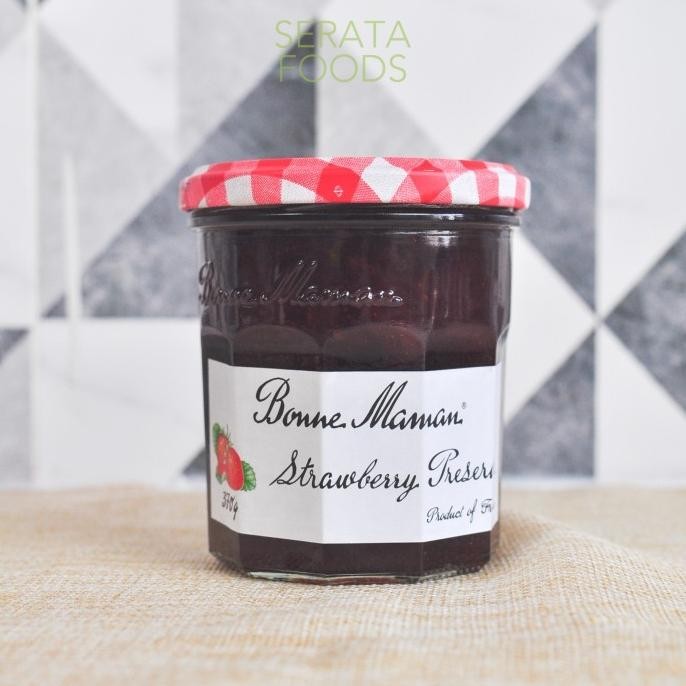 

(Expert) Selai Bonne Maman Strawberry Jam 370 gr