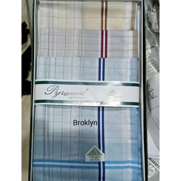 sfI Pyramid saputangan pria isi 6 pis AST