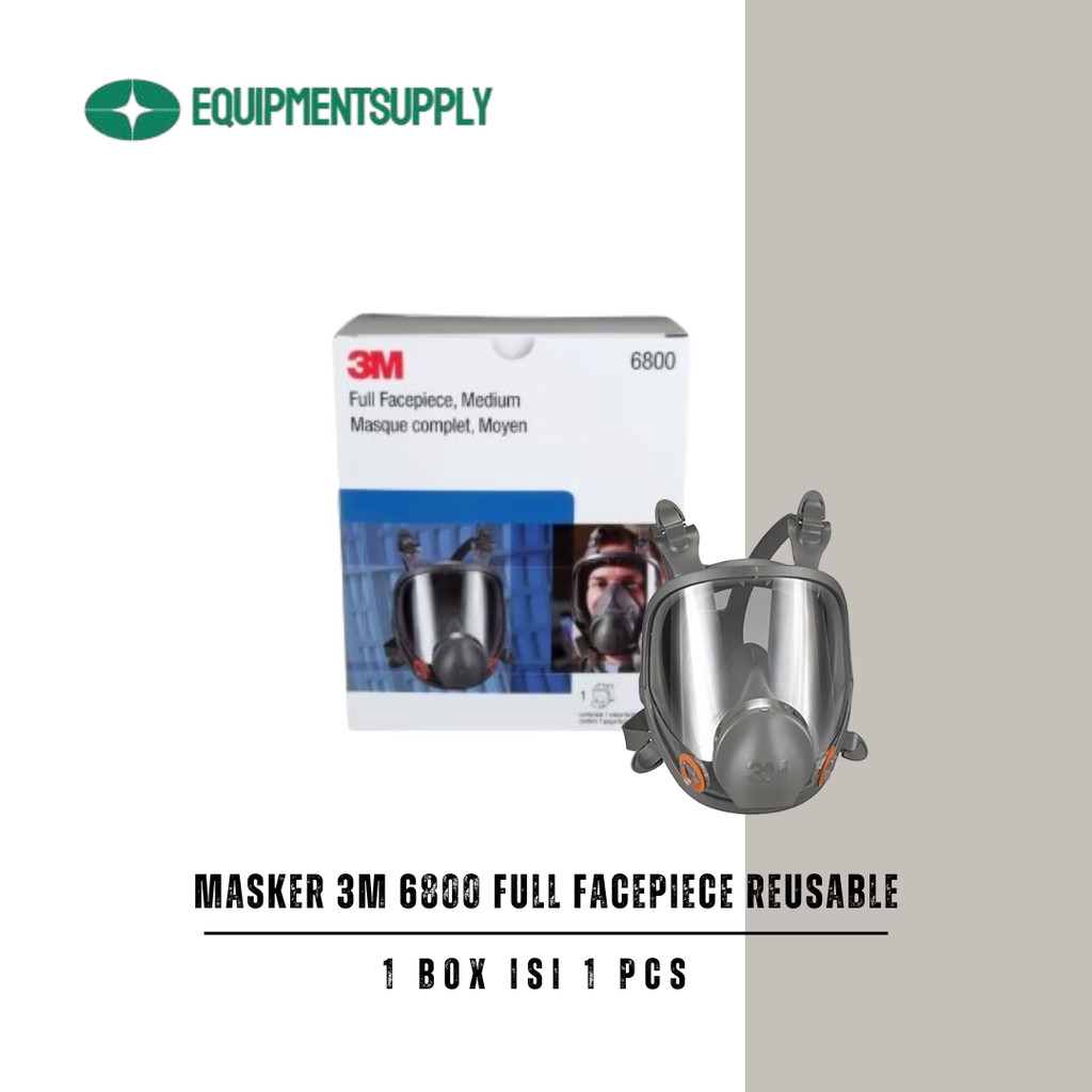 Masker 3M 6800 Full Face Respirator