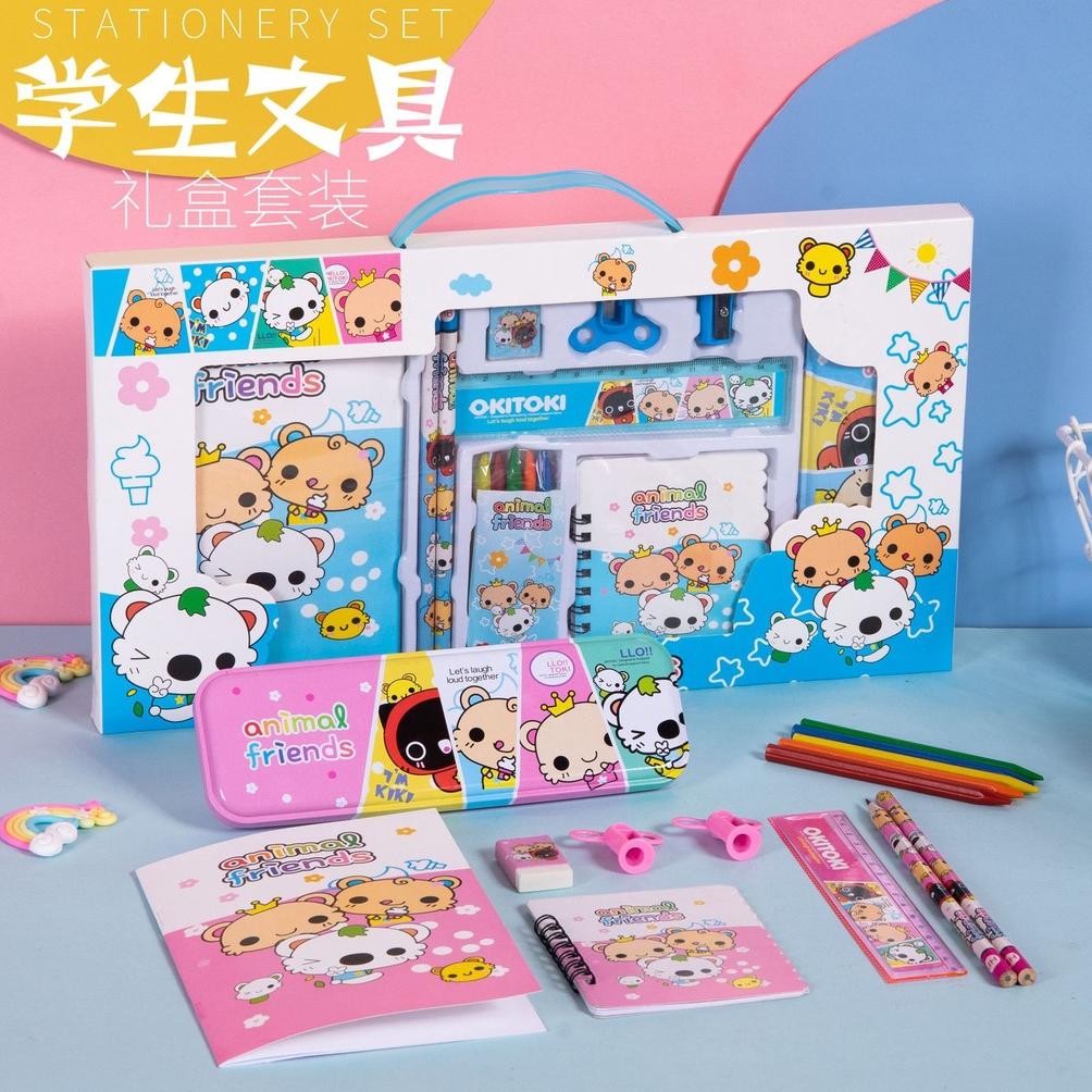 

Paket Alat Tulis Set Stationery Set Study Anak Karakter TOYSFORHOME