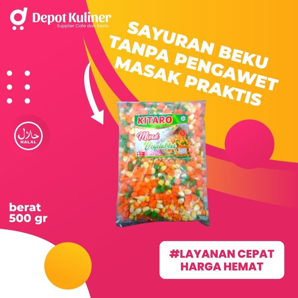 

Mix Vegetables Frozen Sayuran Beku Kitaro 500 Gr
