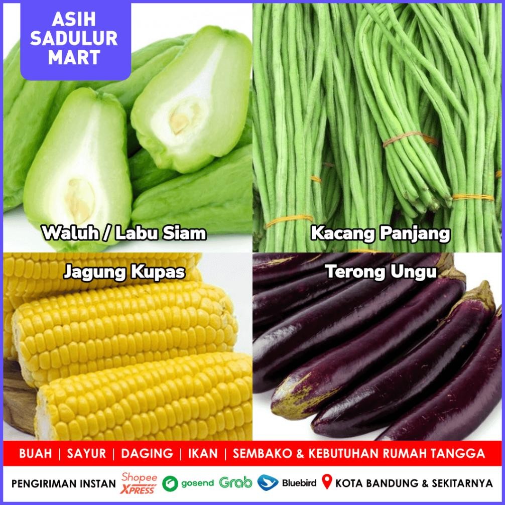 

Labu Siam / Waluh 500gr 1kg | Jagung | Kacang Panjang | Terong Ungu Promo Sayur Segar Bandung | Sayuran Asih Sadulur Mart