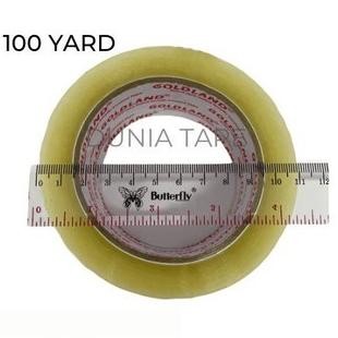 

KARGO - MM LAKBAN 2 inch x 100 YARD FULL - bening dan coklat AST