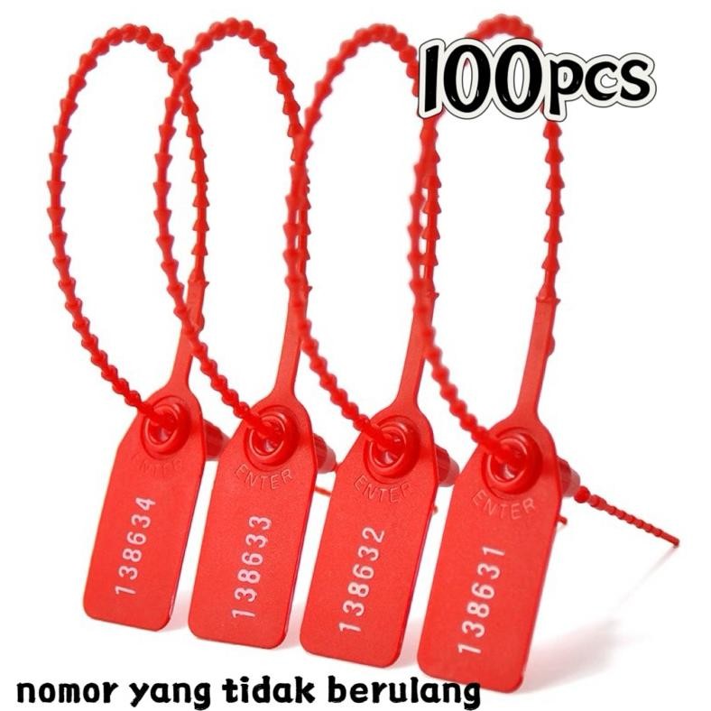 

100PCS Segel Apar/Tali Seal Apar/Segel Apar Plastik/Security Seal AST