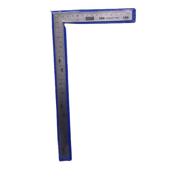 

Penggaris Siku L tukang Stainless steel OPT Taiwan 30 x 15 cm / 50x25 - 30x15cm ORI AST
