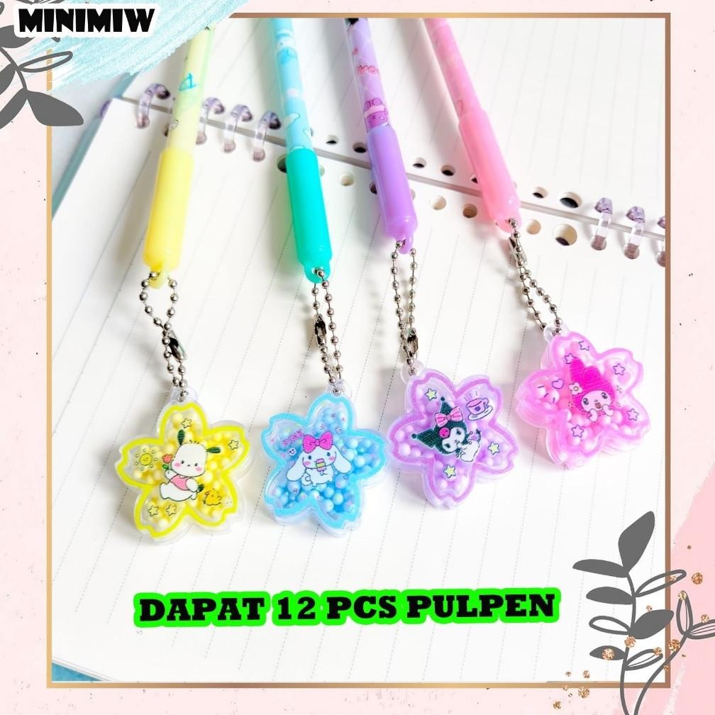 

SELUSIN (12 PCS) PULPEN GANTUNGAN KEMBANG BOLA SANRIO PG-1308 PEN PENA BOLPEN BOLPOIN LUCU ANAK ALAT TULIS KANTOR SEKOLAH MURAH TERMURAH COD