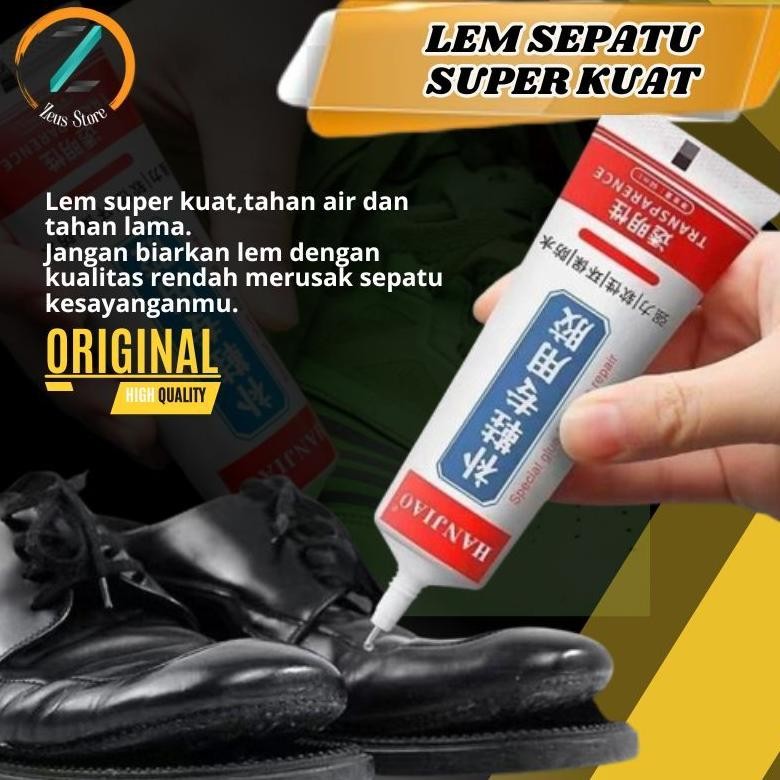 

Lem super kuat tahan air perekat kerajinan kulit Adhesive Penambal Sol Sendal Sandal Sepatu Olahraga AST