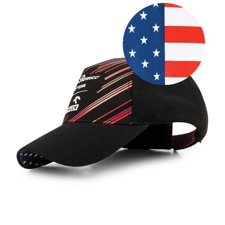 Alfa Romeo F1 2022 USA GP Team Cap. Topi Unisex