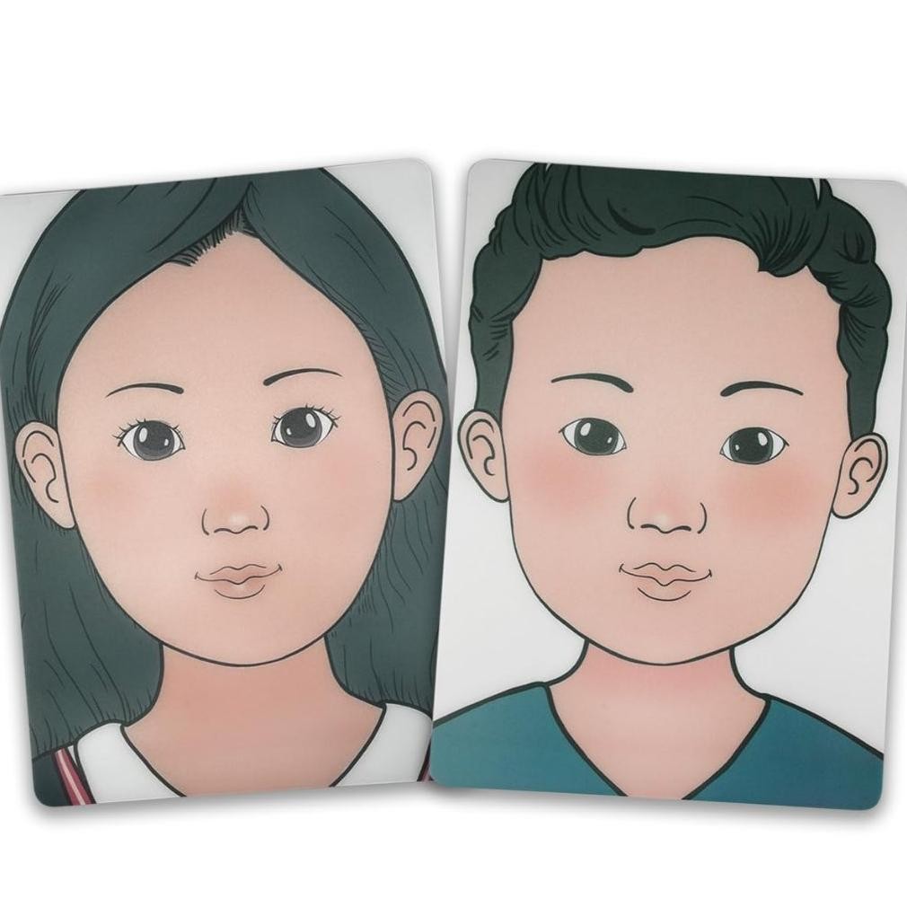 

Face Painting Template Gambar Stencil Art Supplies Stationery AST