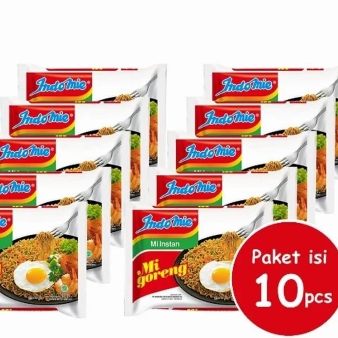 

(Expert) Indomie Mie Instan Goreng Plus Spesial 80g (Paket isi 10 bungkus)