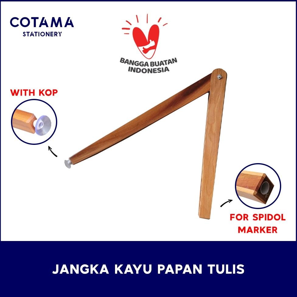 

Jangka Kayu Papan Tulis untuk Spidol dengan Kop AST