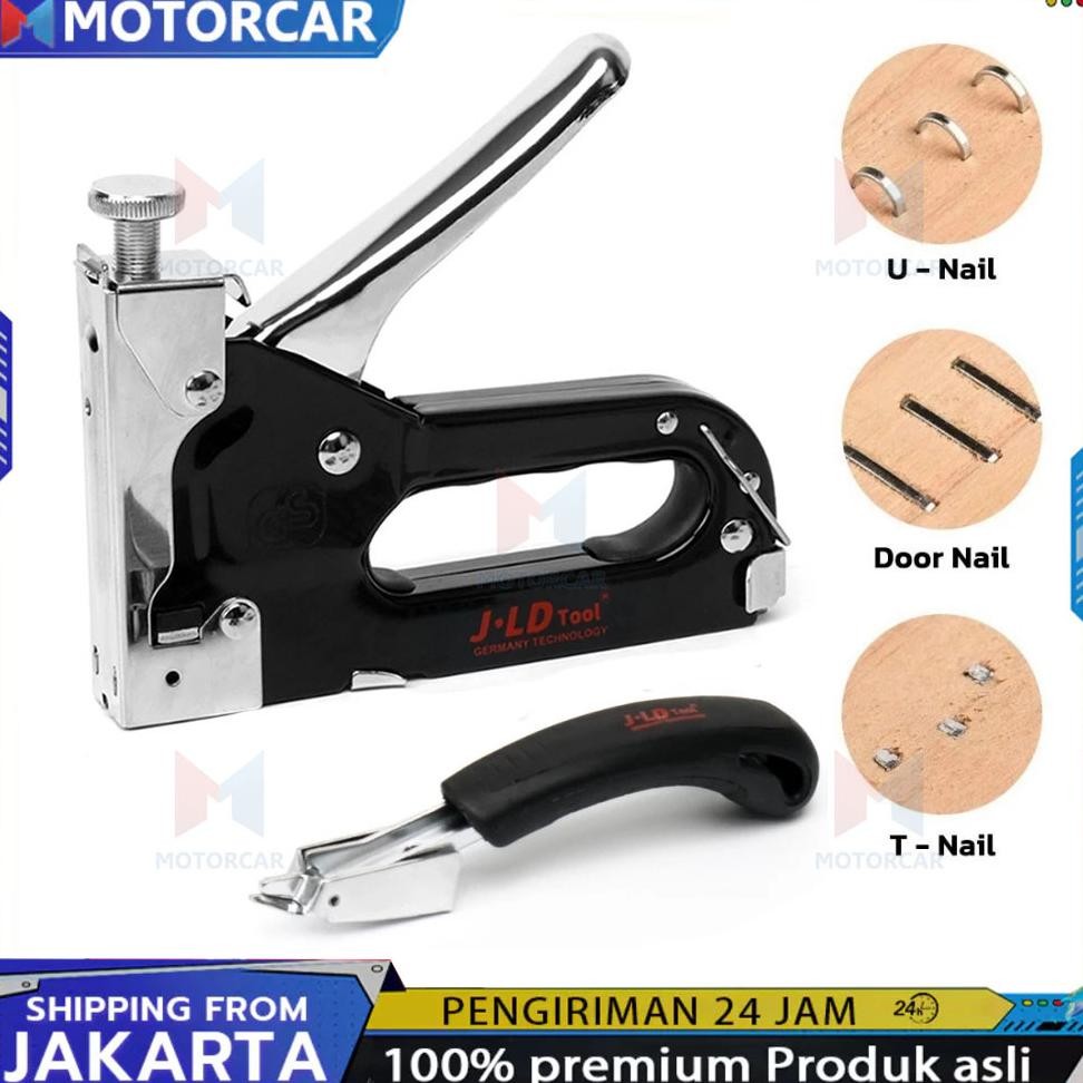 

3 In 1 Stapler Gun / Gratis 600 Paku / Furnitur DIY Pelapis Pistol Stapler / 3 In 1 Pistol Kuku / Staples Tembak Gun Tacker / Powerfull Pistol Stapler / Dekorasi Rumah Alat Pertukangan / Multifungsi Pistol Stapler AST