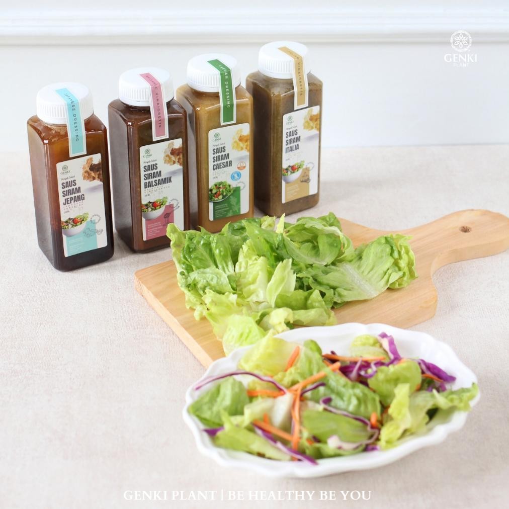 

Vegan Caesar Dressing / Saus Siram Caesar / Salad Dressing - 250 ml