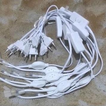 

Socket adaptor ON OFF LED / NEON FLEX 220V / Kabel COLOKAN ON OFF 1M AST