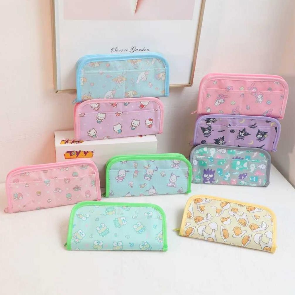 

Pouch / Tempat Pensil Sanrio Karakter Resleting AST