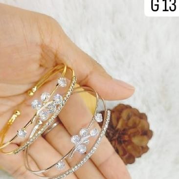 sfI GELANG TANGAN  UNTUK ANAK REMAJA/ WANITA DEWASA XUPING ELENGAN LAPIS EMAS IMITASI G13 AST
