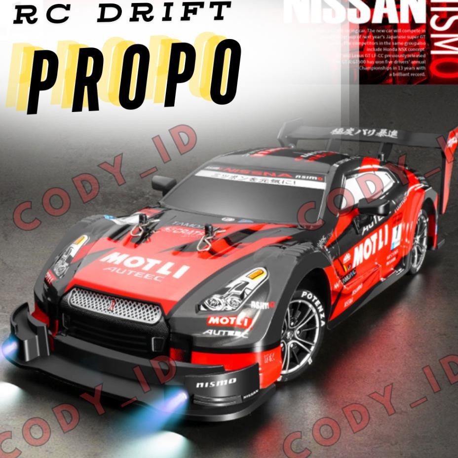 Mobil Rc Drift Propo 116 Mobil Remot Balap 4Wd Mobil Racing Kecepatan Tinggi